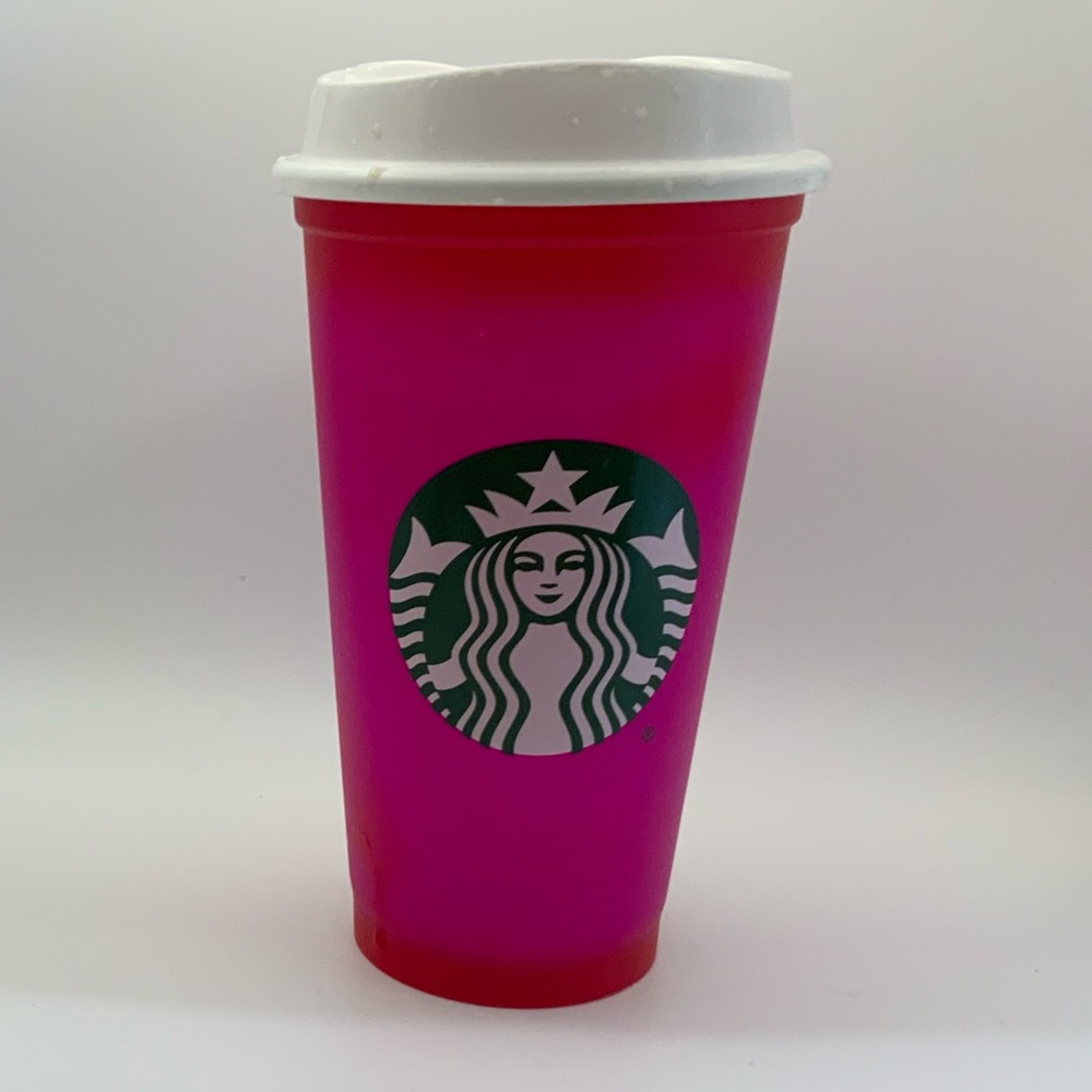Starbucks Coffee/Tea Color Changing Reusable Hot/Cold Tumbler Cup